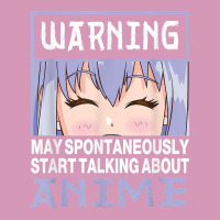 Warning May Spontaneously Start Talking About Anime T Shirt Tie Dyed Bucket Hat | Artistshot