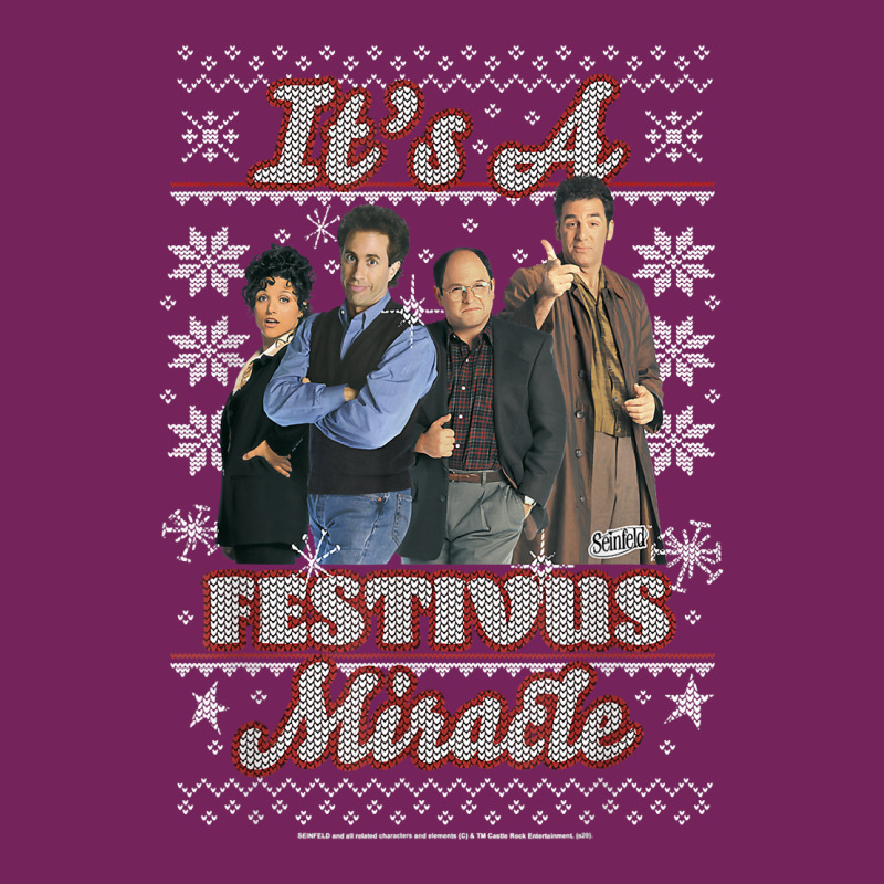 Seinfeld Group Shot It's A Festivus Miracle Ugly Sweater T Shirt Tie Dyed Bucket Hat by towamingle | Artistshot