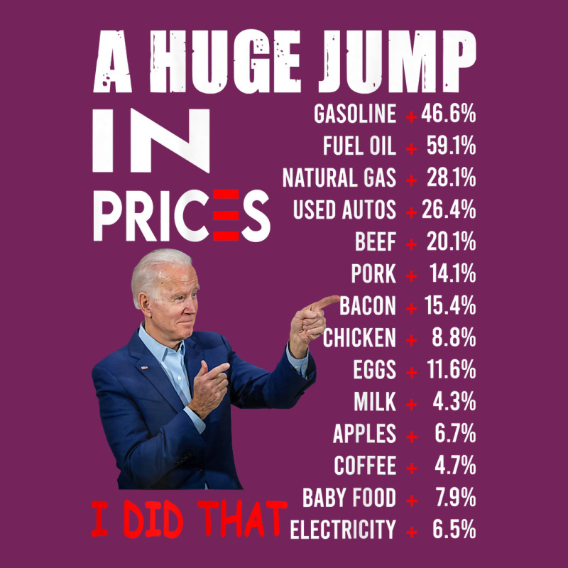 Joe Biden A Huge Jump In Prices I Did That Funny Saying T Shirt Tie Dyed Bucket Hat by darelychilcoat1989 | Artistshot