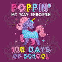 Poppin' My Way Through 100 Days Of School Unicorn Pop It Tie Dyed Bucket Hat | Artistshot