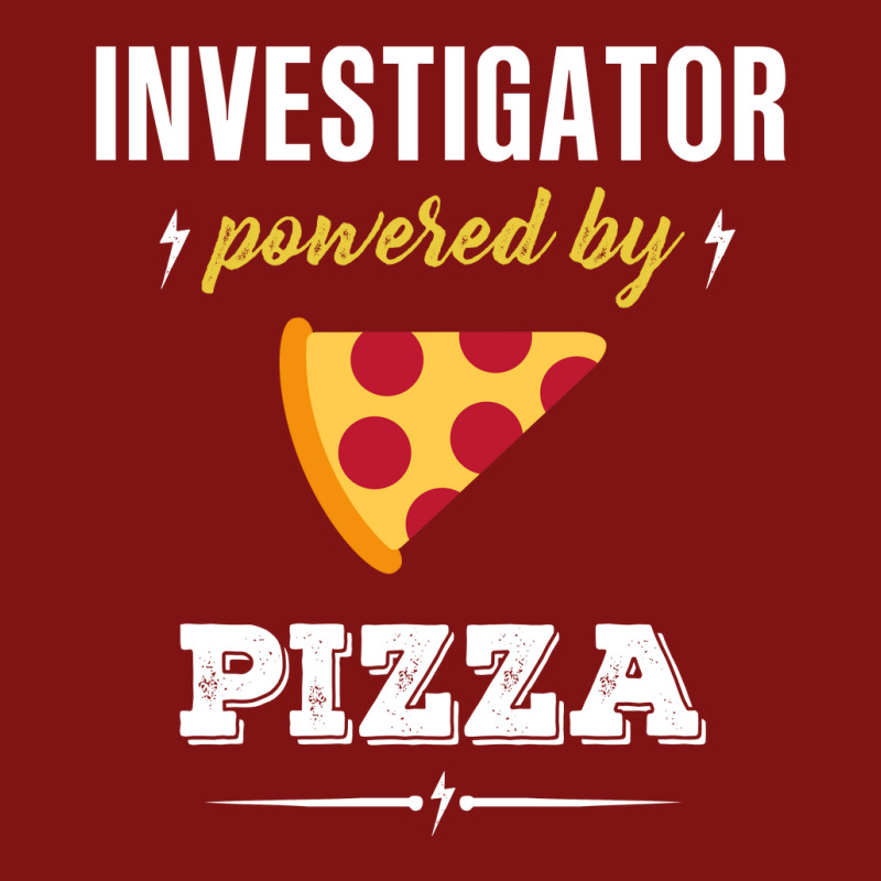 Investigator Powered By Pizza Funny Gift Snapback Trucker Cap by kertanegarans | Artistshot