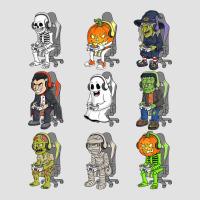 Gaming Halloween Skeleton Vampire Gamer Zombie Boys Kids T Shirt Foam Trucker Hat | Artistshot