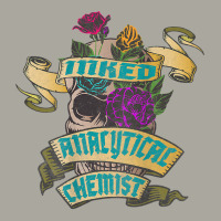 Analytical Chemist Inked Skull Tattoo Backside Design T Shirt Dyed Cap | Artistshot