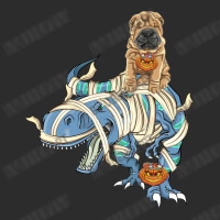 Shar Pei Riding Dinosaur Halloween Dog Exclusive T-shirt | Artistshot