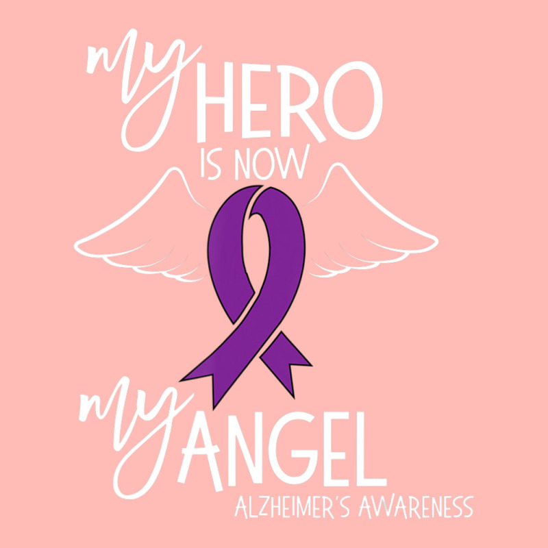 My Hero Is Now My Angel Alzheimers Awareness Urban Heavy T-shirt | Artistshot