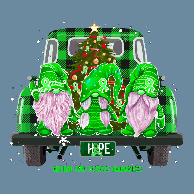 Neural Tube Defects Awareness   Gnome Hope Christmas T Shirt Urban Heavy T-shirt | Artistshot