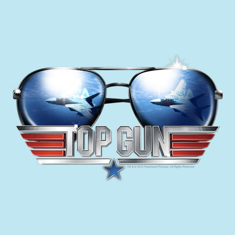 Top Gun Aviator Sunglasses Reflection Urban Heavy T-shirt | Artistshot