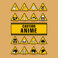 Anime Signs - Caution Urban Heavy T-shirt | Artistshot