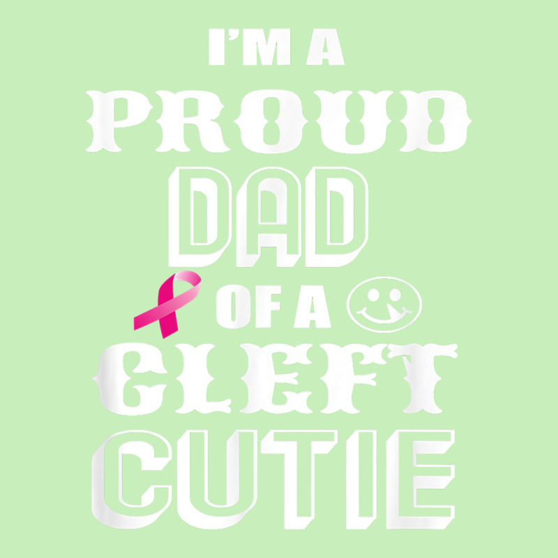 Proud Dad Of A Cleft Cutie Awareness T Shirt Urban Heavy T-shirt | Artistshot