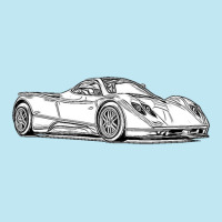 Pagani Zonda C12s Supercar Racing Wireframe Urban Heavy T-shirt | Artistshot