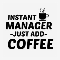 Manager Instant Just Add Coffee Scorecard Crop Tee | Artistshot