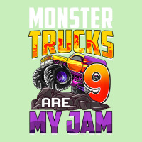 Kids Monster Trucks Are My Jam 9th Birthday Monster Truck Party Urban Pullover Hoodie | Artistshot