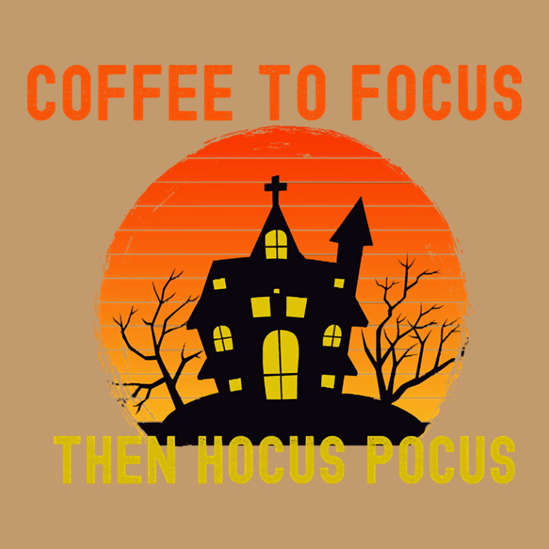 Vintage Retro Sunset Coffee To Focus Then Hocus Pocus Urban Pullover Hoodie by Gibbons Washburn | Artistshot