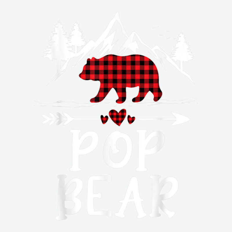 Mens Pop Bear Christmas Pajama Red Plaid Buffalo Matching Urban Pullover Hoodie | Artistshot