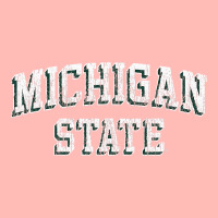 Michigan State Spartans Retro Arch Urban Pullover Hoodie | Artistshot