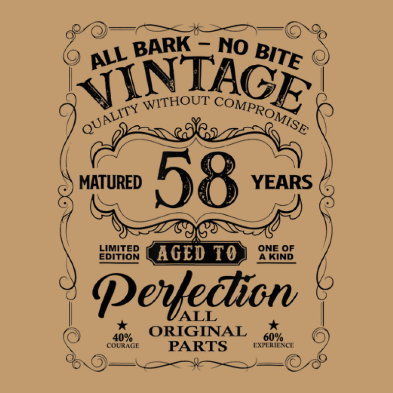 Vintage 58 Years Old Birthday Aged Perfectly Original Parts Urban Pullover Hoodie | Artistshot