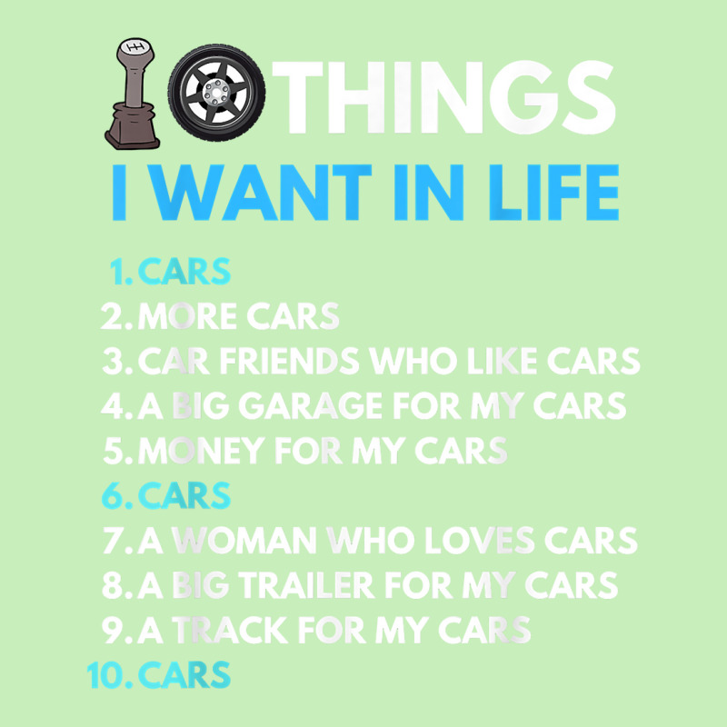 10 Things I Want In My Life Cars More Cars Funny Car Guy Urban Pullover Hoodie | Artistshot