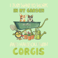 I Just Want To Work In My Garden And Hang Out With Corgis Urban Pullover Hoodie | Artistshot