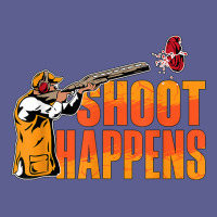 Shoot Happens Clay Pigeon Trap Shooting Sports Clay Shooting T Shirt Leatherette Tumbler | Artistshot