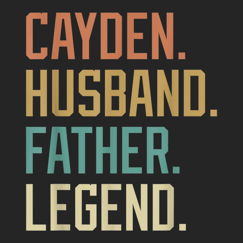 Cayden Husband Father Legend Father's Day Retro Leatherette Tumbler | Artistshot