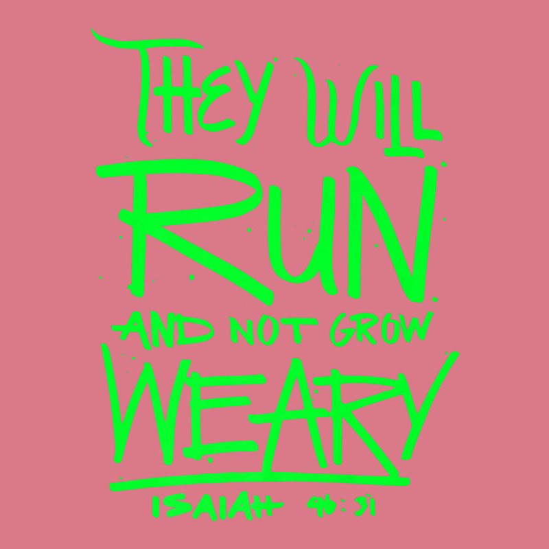 They Will Run And Not Grow Weary Isaiah 4631 Christian Premium T Shirt Leatherette Tumbler | Artistshot