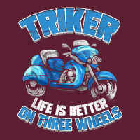 Triker Motorcycle Trike Motortrike Three Wheeler Biker Gift T Shirt Beanie | Artistshot