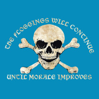 Pirate Skull Floggings Will Continue Until Morale Improves T Shirt Beanie | Artistshot