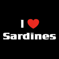 I Love Sardines Shirt Funny Canned Fish Seafood Tee Visor Hat | Artistshot