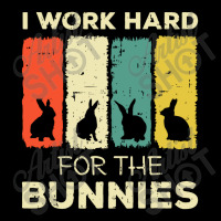 I Work Hard For The Bunnies Pom Pom Beanie | Artistshot