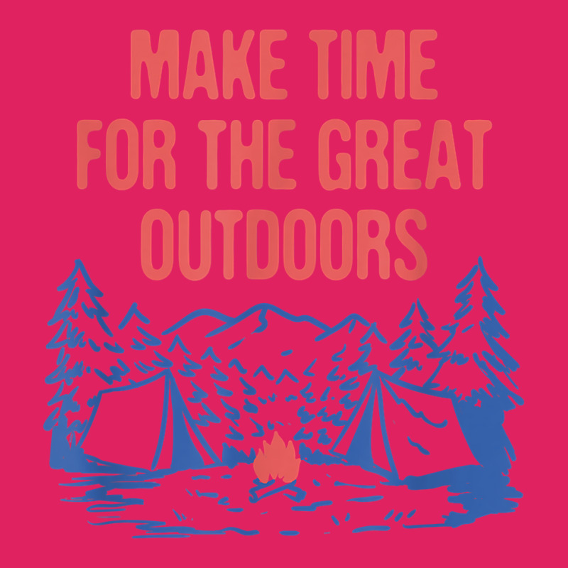 Make Time For Outdoors Camping Hiking Camper Hiker Traveler T Shirt Pom Pom Beanie by donatoherrigpwj | Artistshot