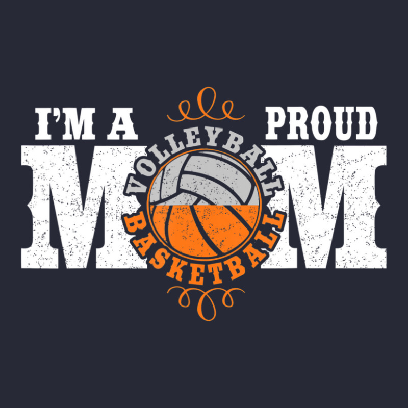 I'm A Proud Basketball Volleyball Mom Combined Sports Pom Pom Beanie by Ashraf Sarah | Artistshot