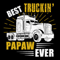 Best Truckin' Papaw Ever Tee Trucker Gift Fathers Day Pom Pom Beanie | Artistshot