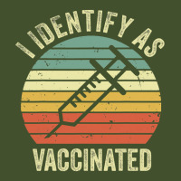 I Identify As Vaccinated Sun Shade Cap | Artistshot