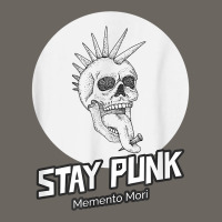 Memento Mori Stay Punk   Funny Goth Rock In Death And Life T Shirt Sun Shade Cap | Artistshot