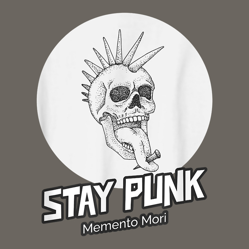 Memento Mori Stay Punk   Funny Goth Rock In Death And Life T Shirt Sun Shade Cap | Artistshot