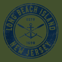 Long Beach Island New Jersey Nj Vintage Boat Anchor & Oars Raglan Base Sun Shade Cap | Artistshot