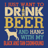 Black And Tan Coonhound Dad Drink Beer Hang With Dog Funny Mesh Back Trucker Hat | Artistshot