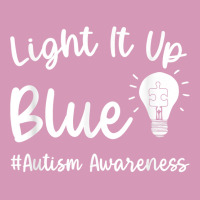 Light It Up Blue Autism Tee I Wear Blue For Autism Awareness T Shirt Tie Dyed Bucket Hat | Artistshot