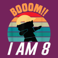 Boom I Am 8 Dabbing Boys 8th Birthday Eight Years T Shirt Tie Dyed Bucket Hat | Artistshot