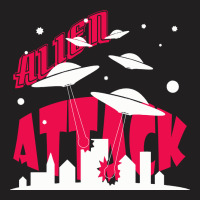 Alien Attack Invasion T-shirt | Artistshot