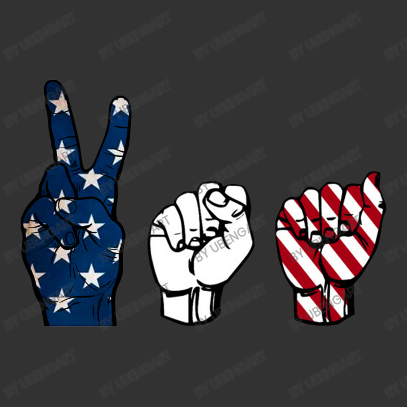 Usa American Flag Asl Sign Language 4th Of July Baby Bodysuit by UbengArt | Artistshot