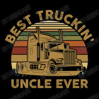 Vintage Best Truckin' Uncle Ever Retro Father's Day Pocket T-shirt | Artistshot