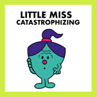 Little Miss Catastrophizing Classic Adjustable Baseball Cap | Artistshot