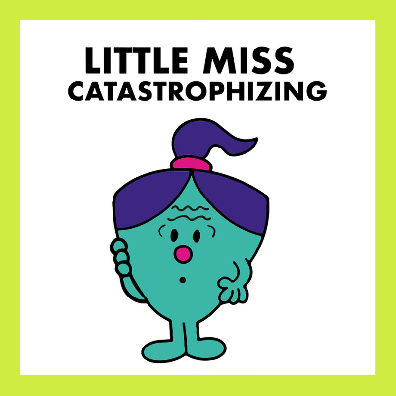 Little Miss Catastrophizing Classic Adjustable Baseball Cap by cm-arts | Artistshot