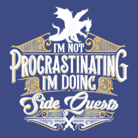 Not Procrastinating Side Quests Funny Rpg Gamer Dragons T Shirt Adjustable Baseball Cap | Artistshot