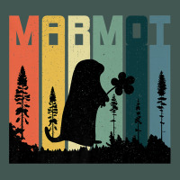 Marmot Silhouette Trees Love Animals Vintage Distress Style Premium T Dyed Cap | Artistshot