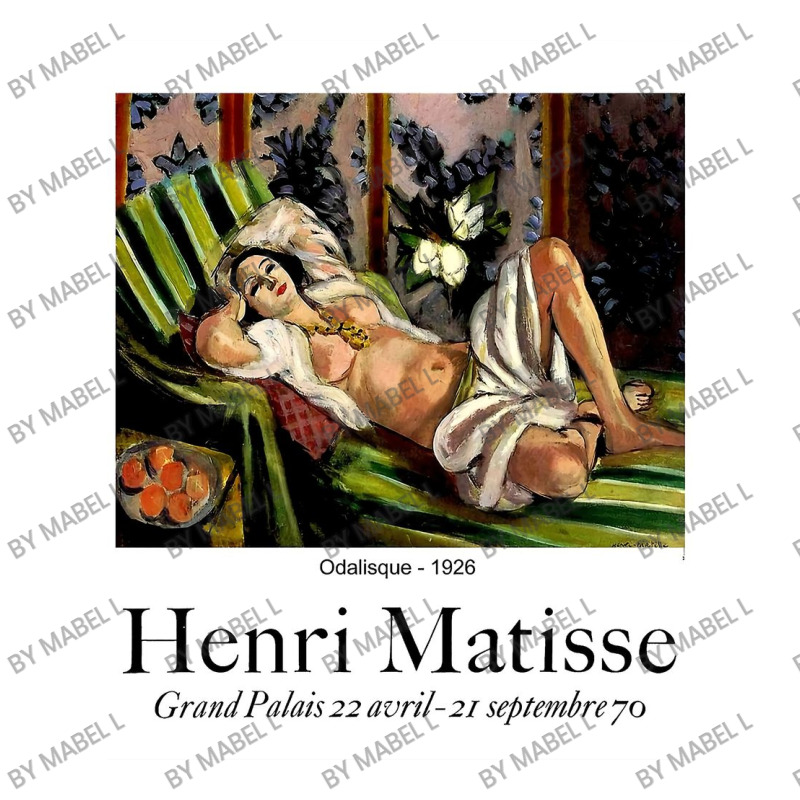 Henri Odalisque Exhibit Advertising Dyed Cap by Mabel L | Artistshot