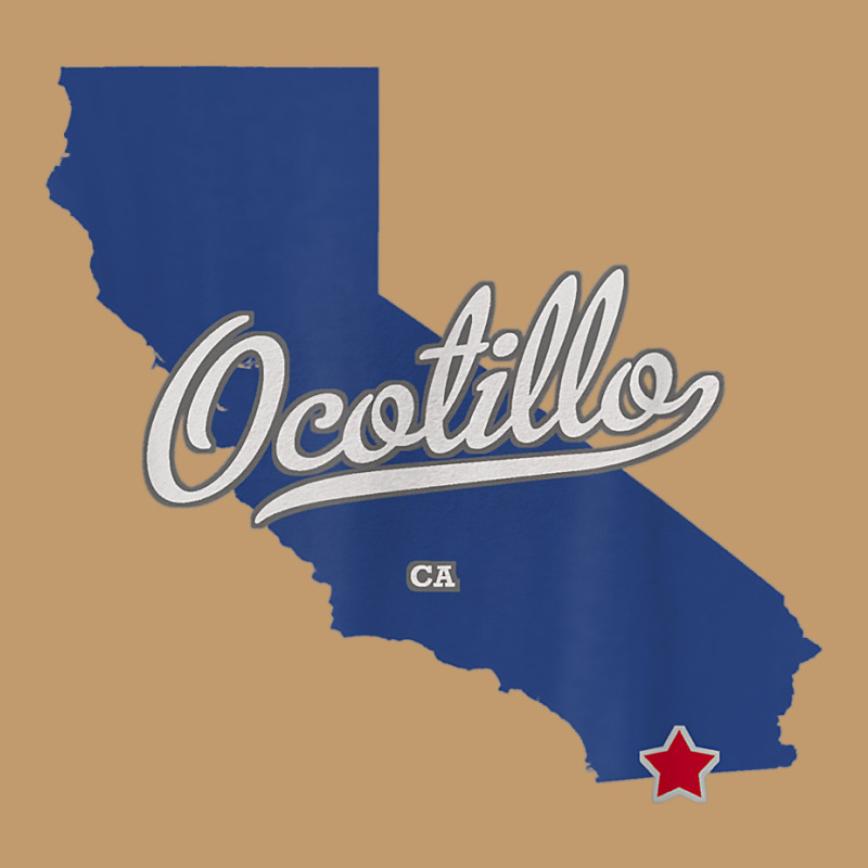 Ocotillo California Ca Map T Shirt Urban Heavy T-shirt | Artistshot