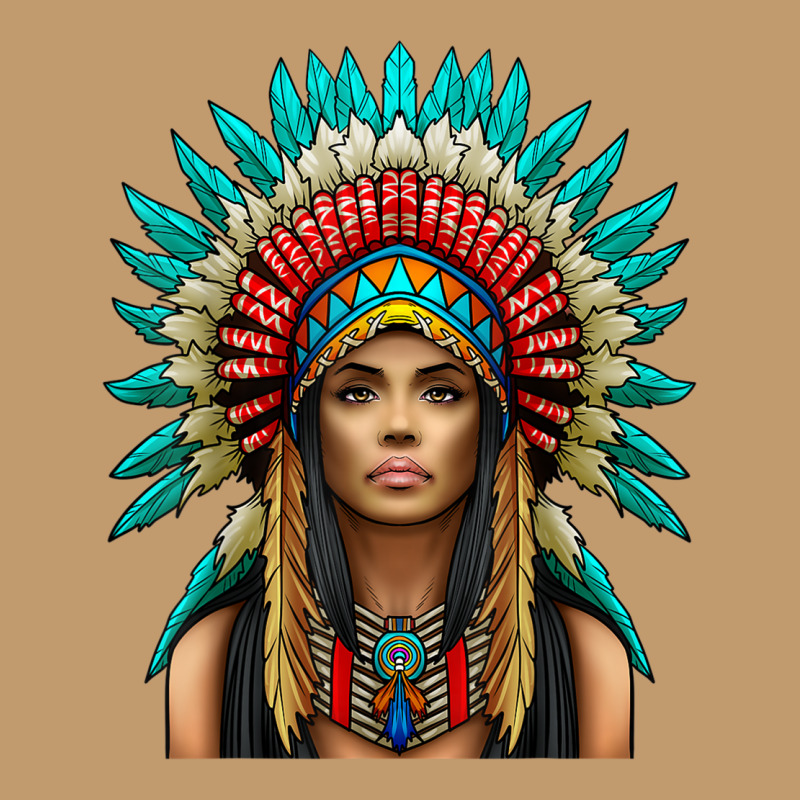 Native American Woman Indian Warrior For Women T Shirt Urban Heavy T-shirt | Artistshot