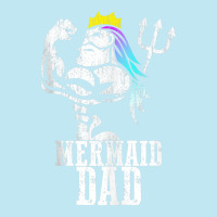 Mermaid Dad Pose Trident Merdad New Mer Dad Brother Daughter Tank Top Urban Heavy T-shirt | Artistshot